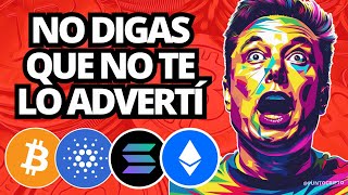 ✅PASARÁ ESTA SEMANA😱Noticias Criptomonedas HOYBitcoin Ethereum Cardano Solana XRP LINK HBAR [upl. by Girard]