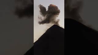 Witnessing a first ever Eruption guatemala volcano [upl. by Hinkel]