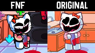 FNF VS Hell On Kitty Original Vs FNF FNF Mod Hello KittyHorror  References [upl. by Merow914]