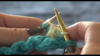 Two Handed Two Color Knitting [upl. by Huckaby]