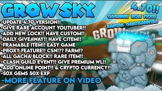 GROWSKYPS GTOWTOPIA PRIVATE SERVER 2024 growtopia growtopiaprivateserver freebgl growtopiamod [upl. by Placia432]