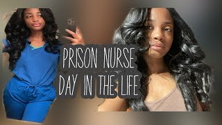 Correctional Nurse Day In The Life  New Grad LPN  interview process med pass 1000 inmates 2021 [upl. by Sarena766]