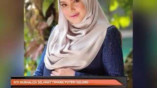 Siti Nurhaliza selamat timang puteri sulung [upl. by Lewan]