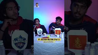 IPL auction meeting comedy criccomedy indiancricketer megaauction crickethumor ipl ipl2025 [upl. by Marlyn]