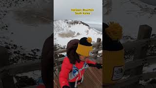 Hallasan Mountain 🏔️ hiking hikingadventures shorts short shortsviral music [upl. by Eram296]