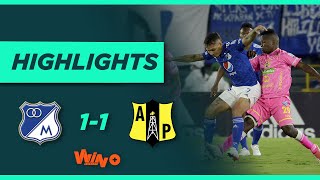 Millonarios vs Alianza Petrolera Goles y Highlights Liga BetPlay Dimayor 2021II  Fecha 19 [upl. by Mccafferty]