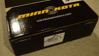 Minn Kota cs2 30lb thrust unboxing [upl. by Nivle]