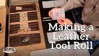 Making a Leather Tool Roll [upl. by Greeley]