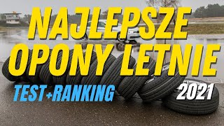 10 najlepszych Opony letnie 2021 TEST [upl. by Tani]