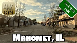 Taking a Quick Spin Around Mahomet Illinois in 4k Video [upl. by Nerissa]