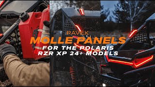 RAVEK Polaris RZR XP 2024 MOLLE Panel Installation Walkthrough [upl. by Kelbee]