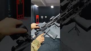 SR16  AR15 Gel Glaster Automatic Assault Rifleshorts m416 ar15 gelblaster toyguns [upl. by Surazal]