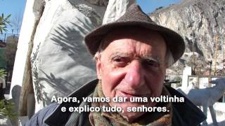 Carrara e o mármore 2011 parte 1  LEGENDADO EM PORTUGUÊS [upl. by December874]