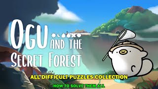 Ogu and the secret forest walkthrough  All puzzles in game  How to solve all puzzle in game [upl. by Laeria]