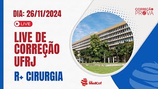 Correção UFRJ R Cirurgia 2025  Gabarito Prova de Residência Médica UFRJ 2025 R Cirurgia [upl. by Maidy748]