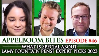 What Is Special About Lamy Fountain Pens Expert Picks 2023 with Alecia  Ep 46  Appelboom Pennen [upl. by Kiraa]