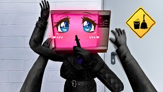 TV Woman x TV Man LOVE STORY 5 amp TV Man SAVES TV Woman In Garrys Mod [upl. by Yhtamit]