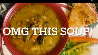 Make This Luscious Mushroom Barley Soup Vegan or Not It’s Delicious [upl. by Leahcir394]