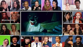 Georgie Meets Pennywise  It 2017 Reaction Mashup [upl. by Marquita]