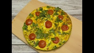 Frittata pełna barw  przepis [upl. by Gnos]