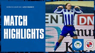 Match Highlights  Latics 1 Reading FC 0 [upl. by Neurath]