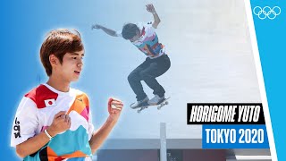 🇯🇵 The Best of Horigome Yuto 🛹 at Tokyo 2020  Athletes Highlights [upl. by Erich605]