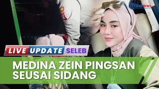 Menangis saat Bacakan Pembelaan Medina Zein Pingsan seusai Sidang Kasus Uci Flowdea amp Marissya Icha [upl. by Argela]