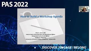 Build Your Workshop Agenda PAS Workshop Webinar [upl. by Wilburt922]