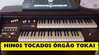 Hinos tocados Órgão Tokai T1 Spinet ❤️ [upl. by Tansy]