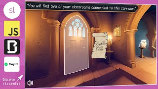 School Of Magic 360° Interactive Virtual Tour Articulate Storyline 360 Project Demo [upl. by Aneetsirhc148]