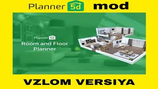 PLANNER 5D MOD VZLOM PRO VERSIYA KERAKLI ILOVALAR 2 UY PROEKTINI CHIZISH [upl. by Nnewg]