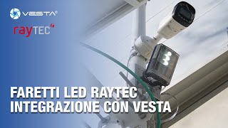 Faretti LED da Esterno  Integrazione di Raytec con il Sistema di Allarme VESTA  By Demes [upl. by Adianez]