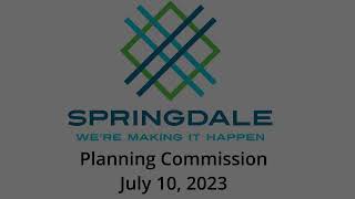 Planning Commission July 10 2023 [upl. by Etnoled]