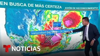 El huracán Milton alcanza la categoría 4  Noticias Telemundo [upl. by Anawit]