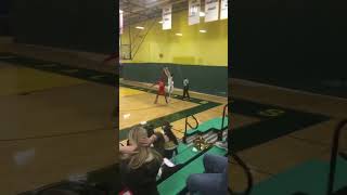 JV Basketball peak moment throwback buzzerbeater [upl. by Hardy795]