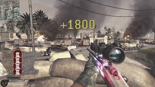 COD4 PC Road to an INSANE CLIP Call of Duty 4 Sniping [upl. by Melvina]