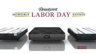 Beautyrest Labor Day Sale at Mattress Warehouse [upl. by Hornstein]