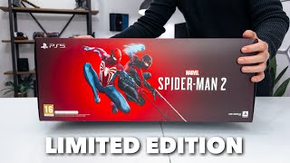 NEW SpiderMan 2 Collectors Edition Unboxing PS5 [upl. by Analos]