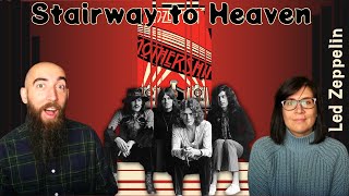 Led Zeppelin  Stairway to Heaven REACTION with my wife [upl. by Gherardi]