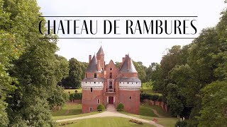 Château de Rambures département de la Somme [upl. by Kermy]