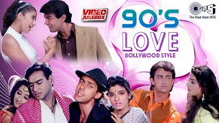 90s Love Bollywood Style  Romantic Songs  Video Jukebox  90s Hits  Tips Official [upl. by Anirdnajela]