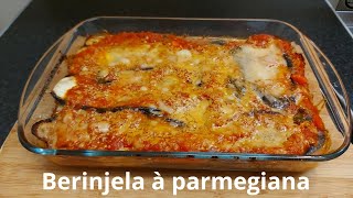 BERINJELA À PARMEGIANA NO FORNO RÁPIDO E DELICIOSA [upl. by Nawat80]