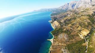 Paragliding Makarska Croatia [upl. by Piers]