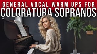 ❤️ Coloratura Soprano Daily Warm Up Exercises  Improve Full Range amp Breath Support For High Soprano [upl. by Marla]