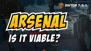 Is ARSENAL finally VIABLE  Arsenal Mercenary  Hypergate  Patch 731  SWTOR PVP Gameplay 2023 [upl. by Acilegna]