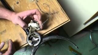 Regalite Carbon Arc Lamp Rewiring Part 1 [upl. by Akit893]