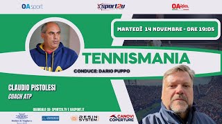 Claudio Pistolesi coach Atp a TennisMania 141123 [upl. by Rachel]