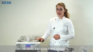 Výroba základního žloutkového krému ➤ FRIGOMAT CHEF LCD od CESK [upl. by Alex]