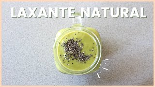 ✅ LIMPIA TU COLON con este LAXANTE NATURAL  Nutrismoothie 🍌🥑🌱 [upl. by Citron]