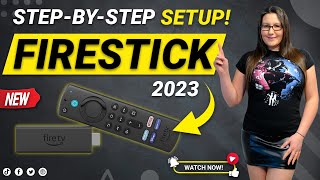 How to SET UP an Amazon FIRESTICK  2023 StepByStep [upl. by Submuloc628]